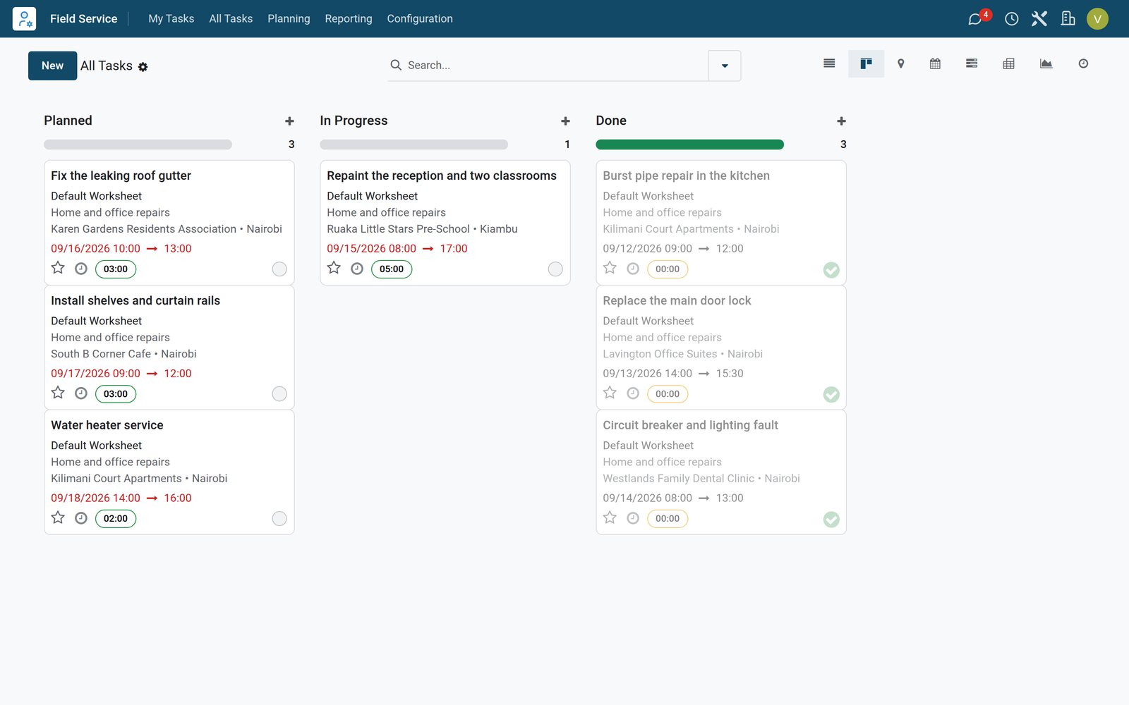 Field Service in BridgeERP: Send the right technician, and invoice the visit before they leave