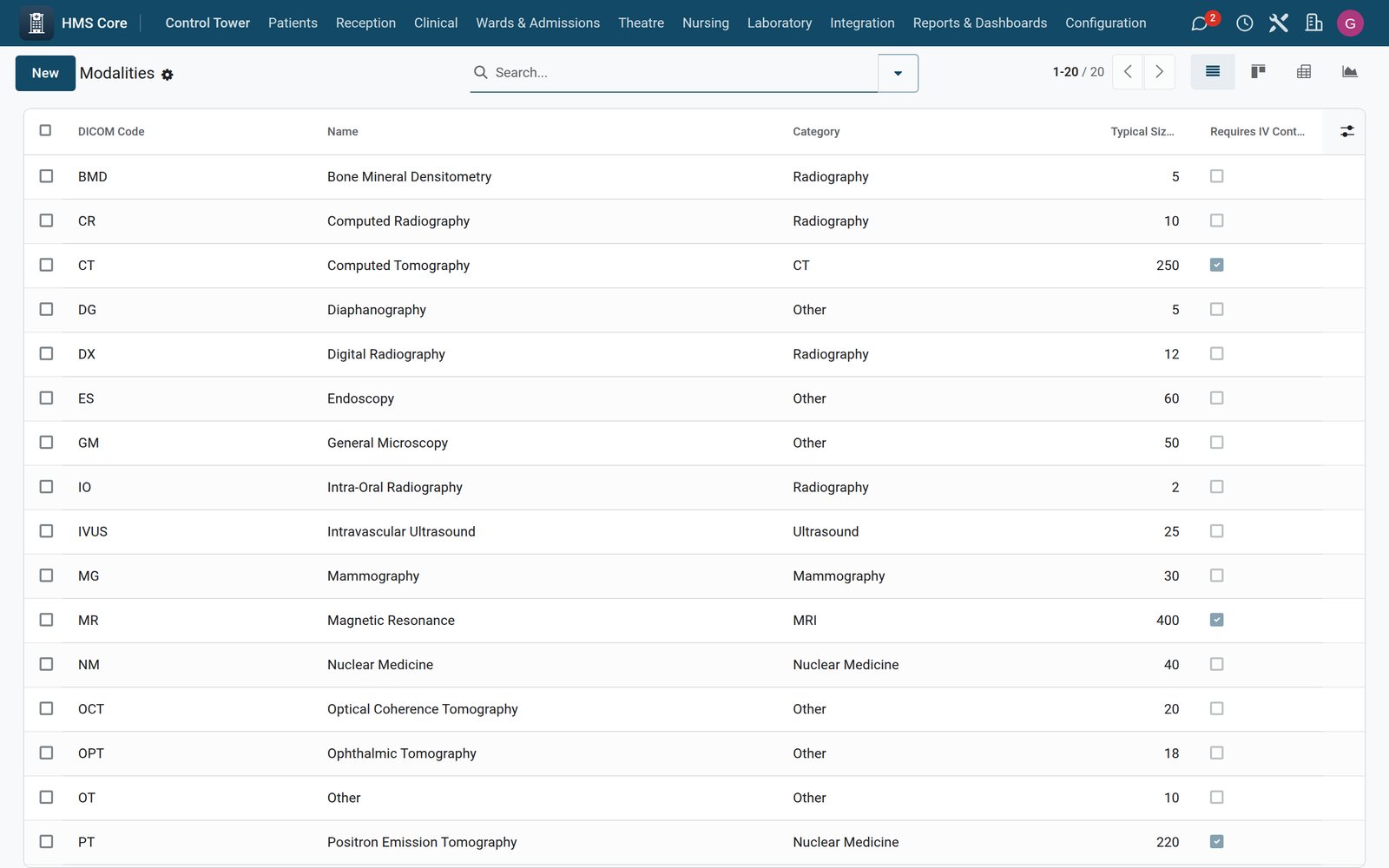 Radiology & PACS in the Bridge HMS Suite: Imaging orders, modality worklist, DICOM viewer hand-off and radiology reporting