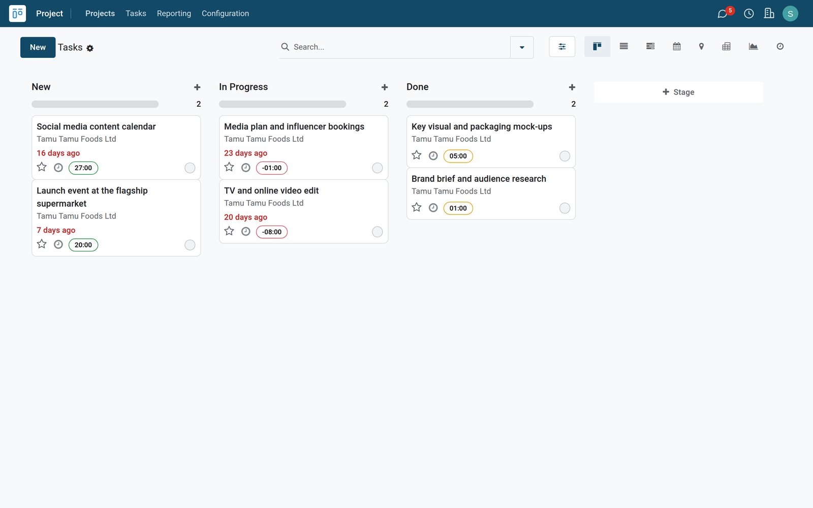 BridgeERP for marketing agency: Campaigns, retainers and hours in one place