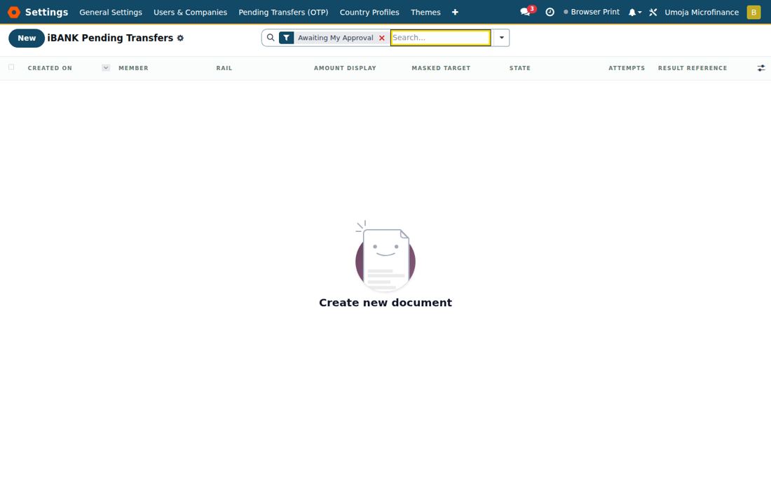 Digital Banking — Operations