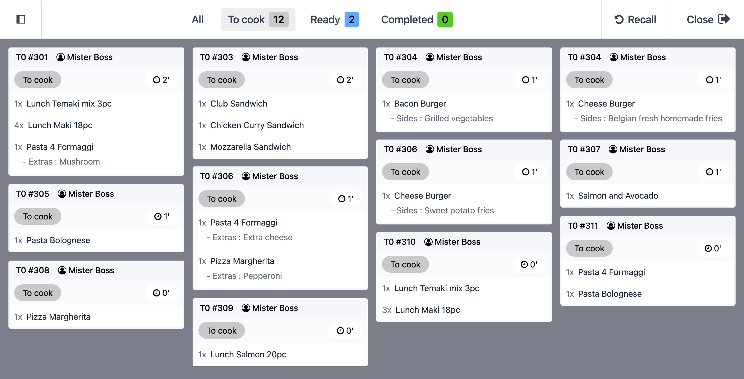 Restaurant Management System