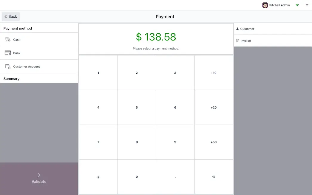 Payment methods