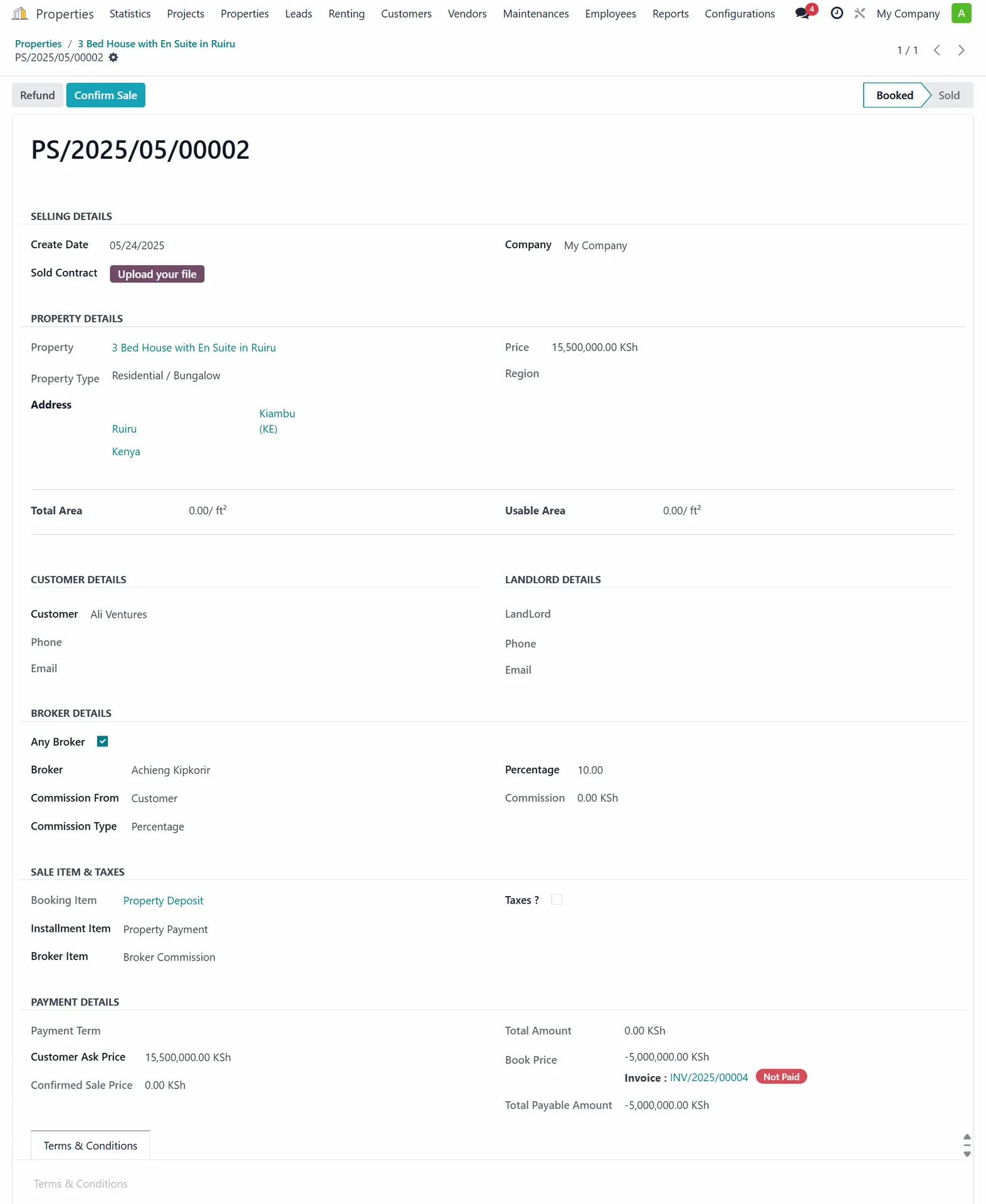 Booking Management