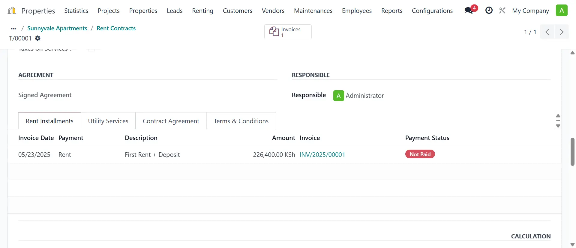Invoice Management