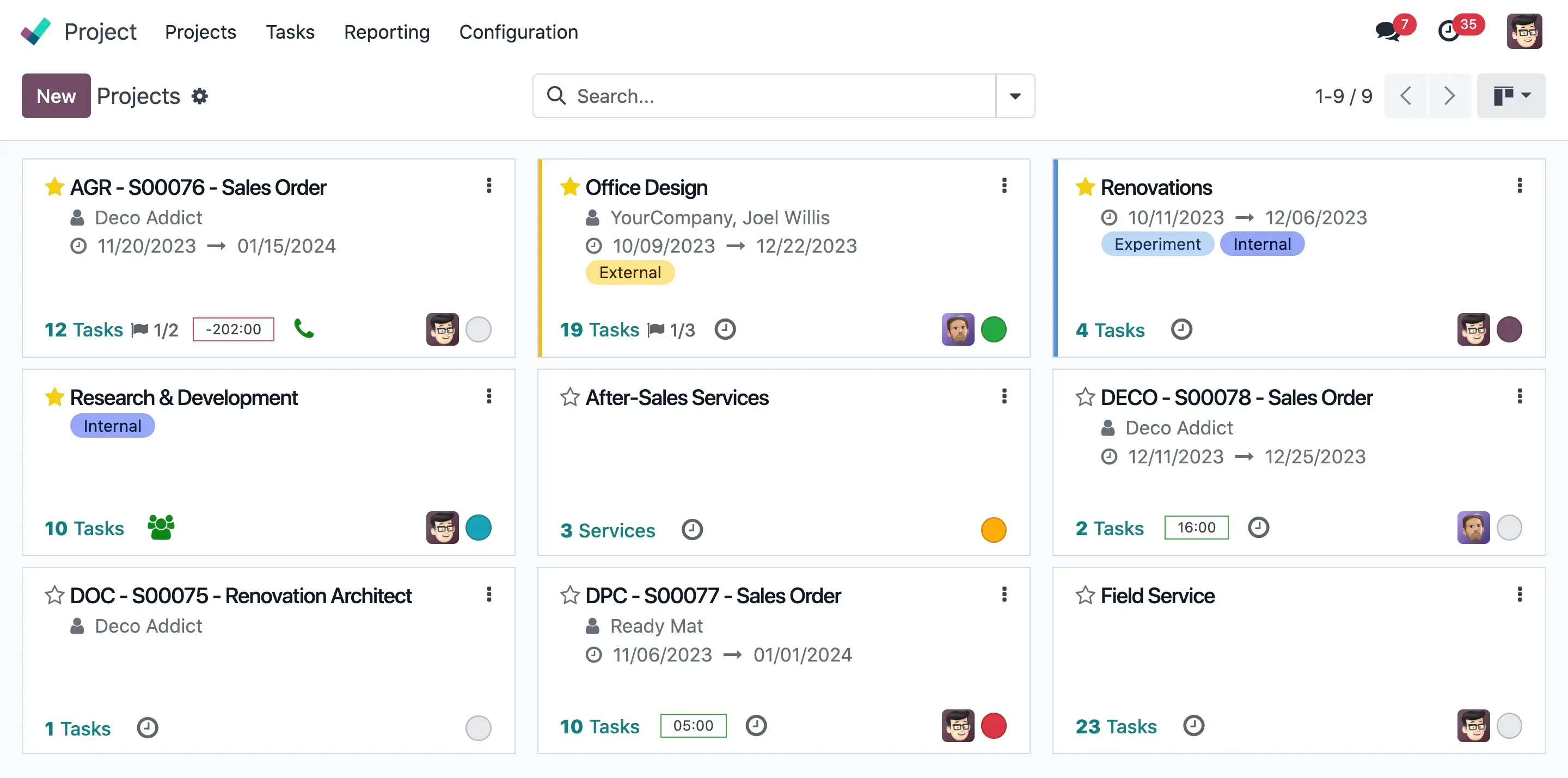 Project Management Dashboard