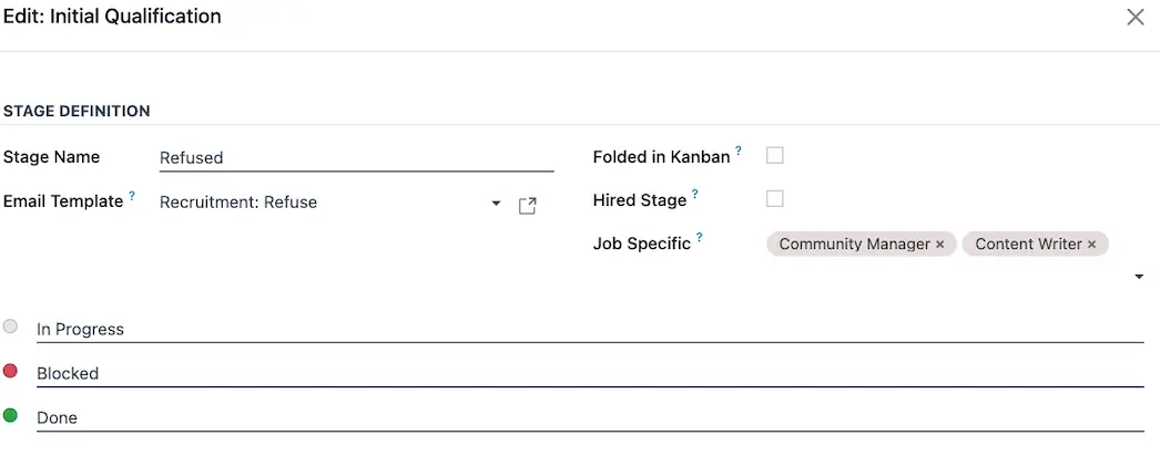 Custom Recruitment Pipeline