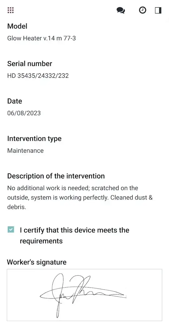 Mobile Worksheet