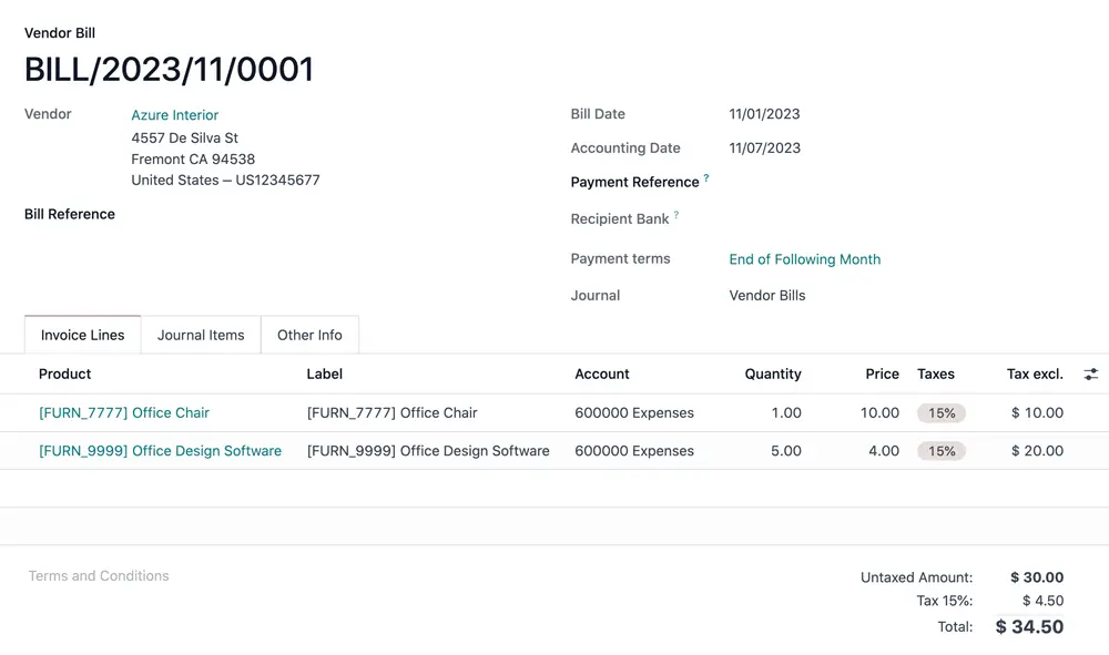 AI Invoice Processing