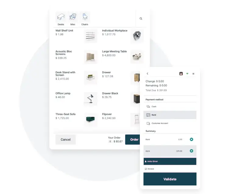 Self-service ordering
