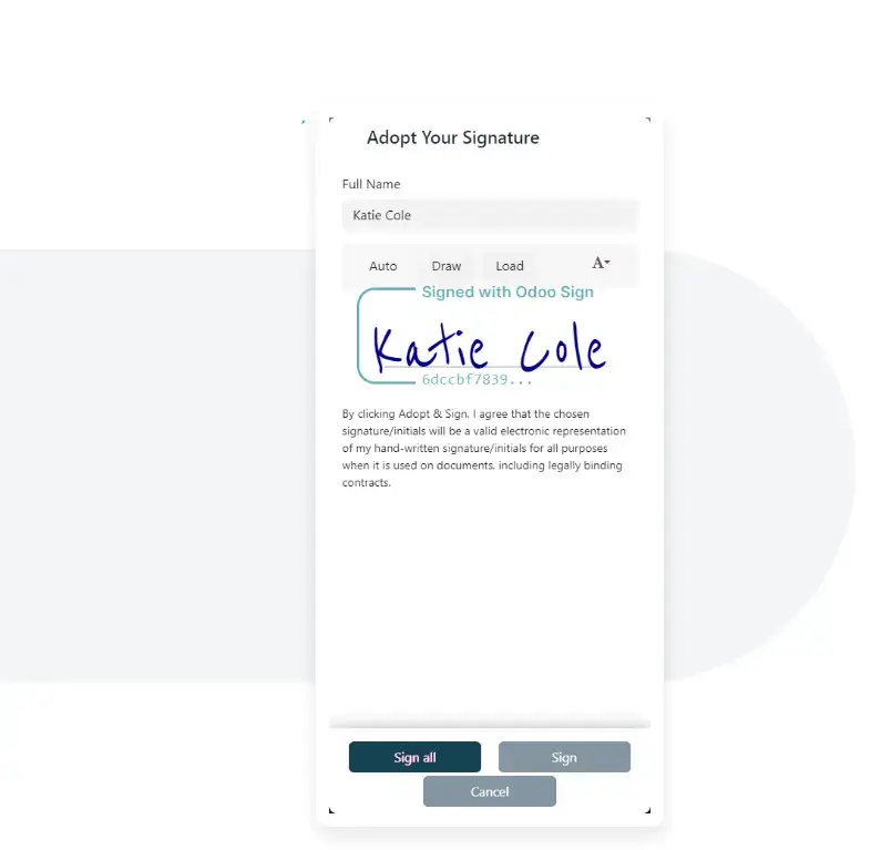 Digital Signing