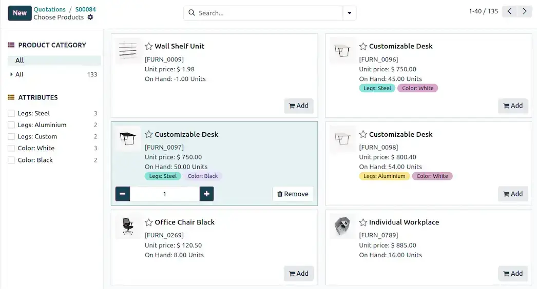 Quotation Interface