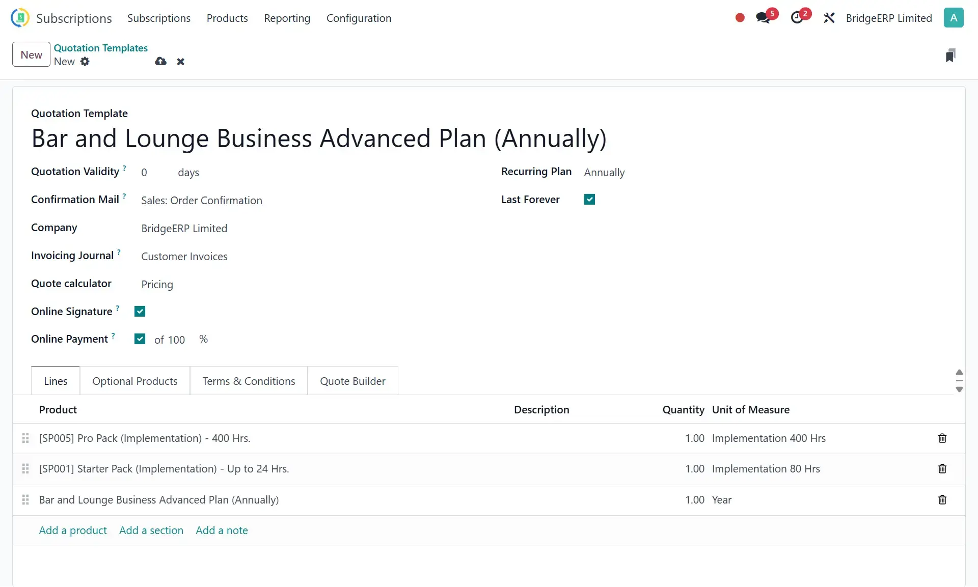 Subscription Automation Dashboard