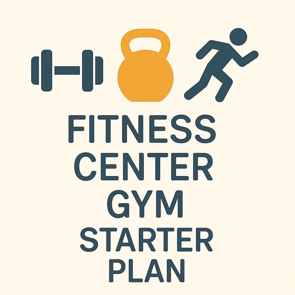 Fitness Center and Gym Business Starter Plan