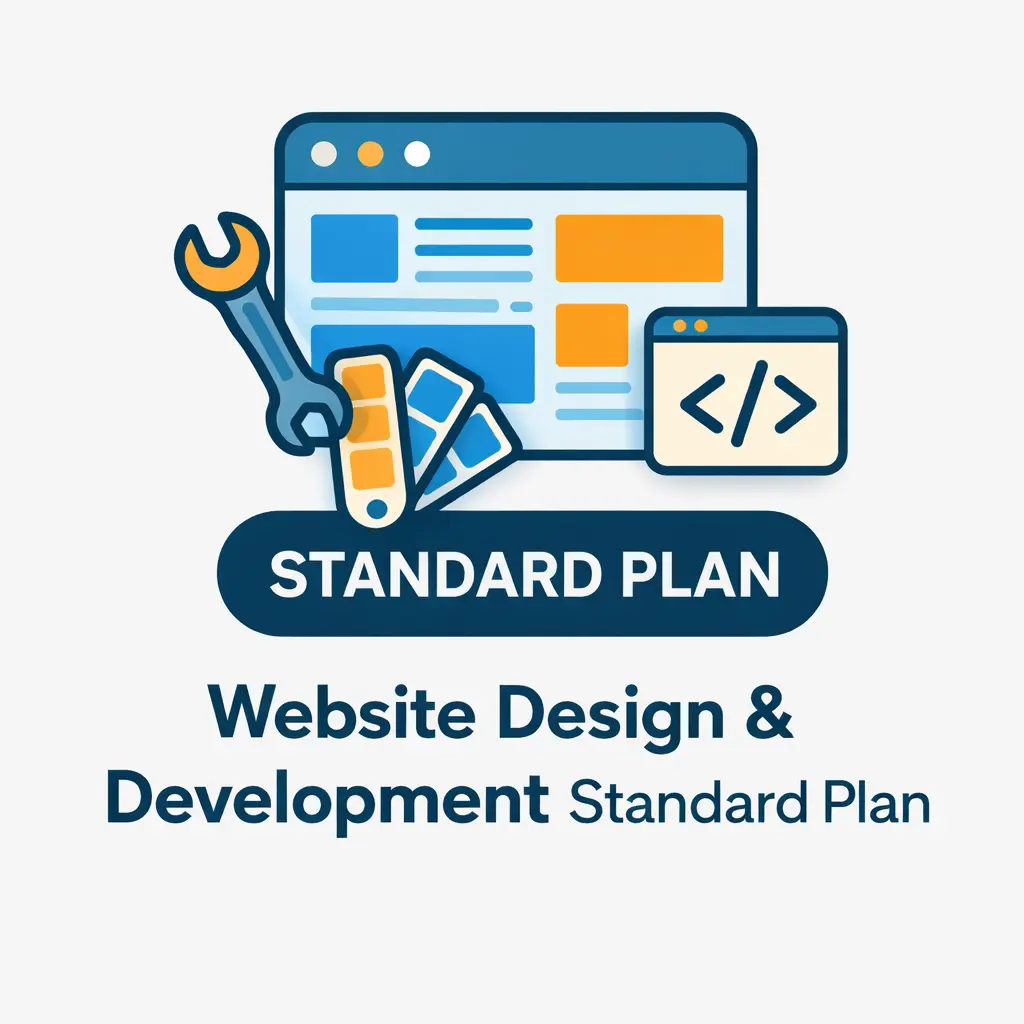 Website Design & Development Standard Plan