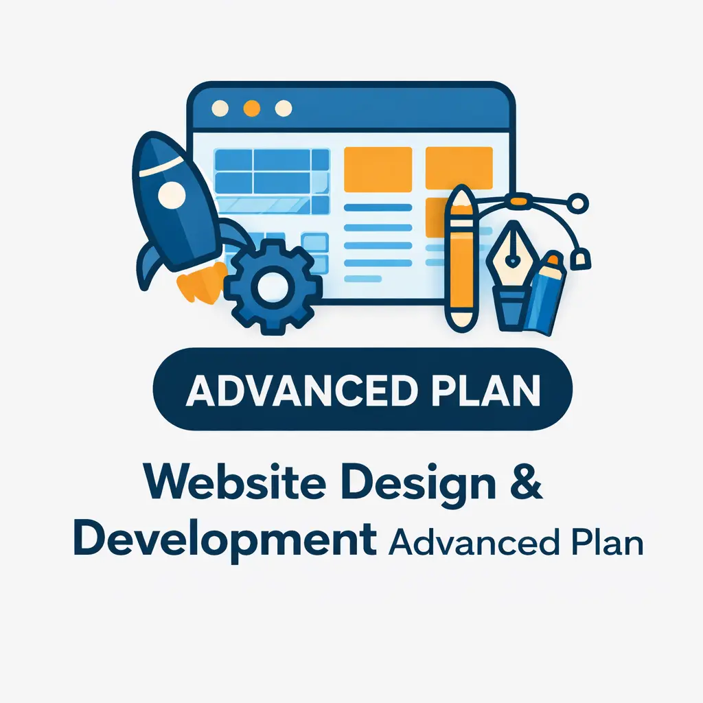 Website Design & Development Advanced Plan